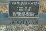 JORDAAN Maria Magdalena Cornelia 1954-1999
