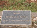 BOTHA Sussara M. 1885-1969