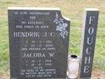 FOUCHE Hendrik J.C. 1912-1994 & Jacoba W. 1914-1998