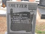 COETZER Rachel Aletta 1942-1997