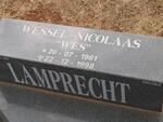 LAMPRECHT Wessel Nicolaas 1961-1998