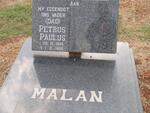 MALAN Petrus Paulus 1944-1999