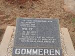 GOMMEREN Willy 1927-1999
