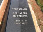 STEENKAMP Gerhardus Marthinus 1963-2000