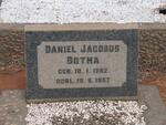 BOTHA Daniel Jacobus 1882-1957