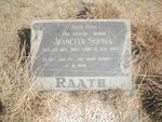 RAATH Jeanetta Sophia 1907-1985
