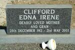 CLIFFORD Edna Irene 1912-2003