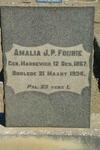 FOURIE Amalia J.P. nee MARNEWICK 1867-1934