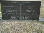 OOSTHUYSEN Frikkie P.J. 1898-1975 & Emmie C. 1904-1989 :: FOURIE Amarencia Cornelia 1935-2007 