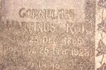 KOK Cornelius Martinus 1855-1928