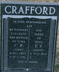 CRAFFORD E.P. 1924- & C.P. 1907-1991