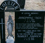 COULTER Robert Andrew 1932-2001 & Josephine REA 1925-1994