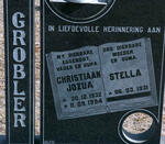GROBLER Christiaan Jozua 1932-1994 & Stella 1931-