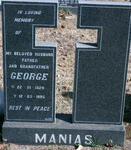 MANIAS George 1929-1995