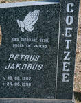 COETZEE Petrus Jakobus 1962-1996