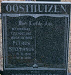 OOSTHUIZEN Petrus Stephanus 1920-1996
