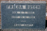 BUSCH Frieda 1895-1956