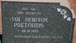 PRETORIUS Jan Hendrik 1953-1953
