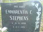 STEPHENS Emmarentia C. 1950-1951