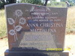 VILJOEN Anna Christina Magdalena 1932-1980