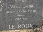 ROUX Casper Hendrik, le 1879-1951