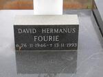FOURIE David Hermanus 1946-1993