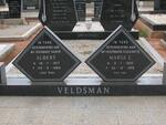 VELDSMAN Albert 1917-1984 & Maria E. 1925-1976