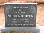 NIEWENHUIZEN Piet 1901-1976