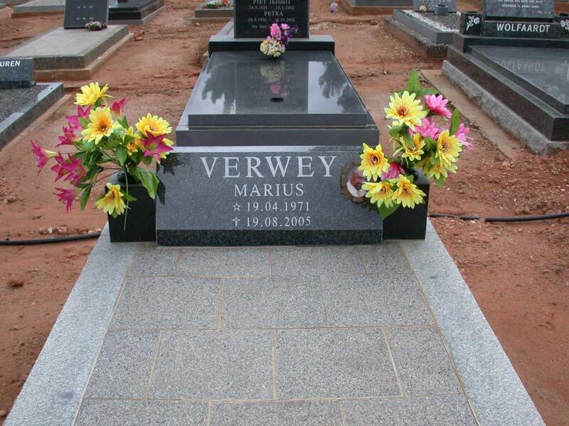 VERWEY Marius 1971-2005