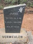 VERMEULEN Jannie 1963-1968