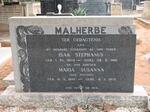 MALHERBE Isak Stephanus 1902-1961 & Maria Susanna FOUCHE 1899-1972