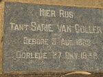 COLLER Sarie 1863-1948