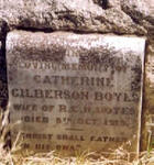 BOYES Catherine Gilberson - 18??