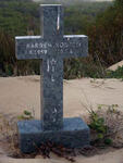 Western Cape, KNYSNA district, Sedgefield, Swartvleistrand, single grave