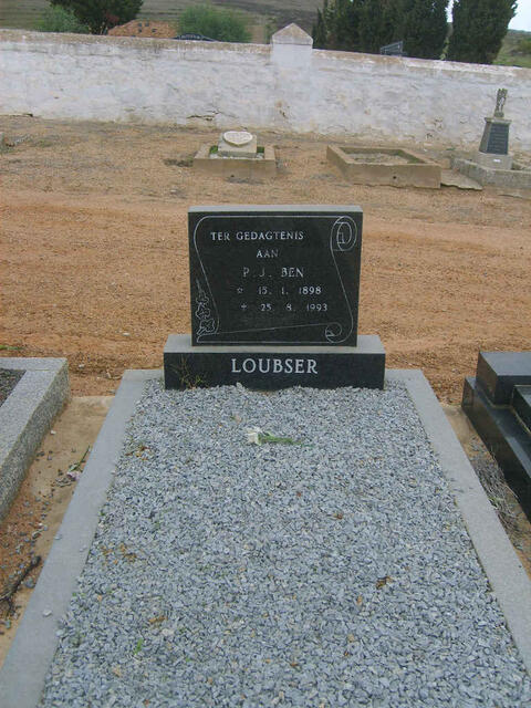 LOUBSER P.J. Ben 1898-1993