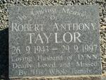 TAYLOR Robert Anthony 1943-1997