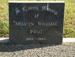 PIGG Melvyn William 1903-1968