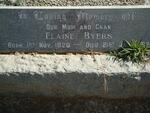 BYERS Elaine 1920- ?2