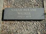 WALKER Sarah Melanie 1887-1978