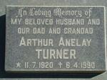 TURNER Arthur Anelay 1920-1990