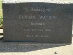 WATSON Duncan -1967