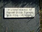 TURNER Robert David 1955-1981