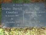 CROUDACE Dudley Darnell 1913-1986 & Nell RAWLINS 1920-1994