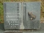 CUNDELL Charlotte 1907-1986