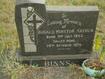 BINNS Ronald Winston Arthur  1953-1970
