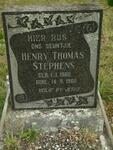 STEPHENS Henry Thomas 1960-1960