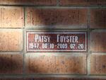 FOYSTER Patsy 1947-2009