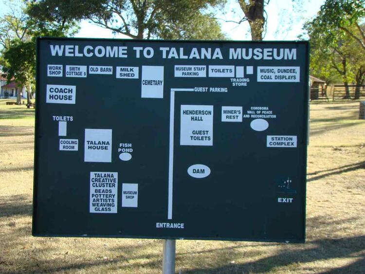 02. Talana Museum Sign