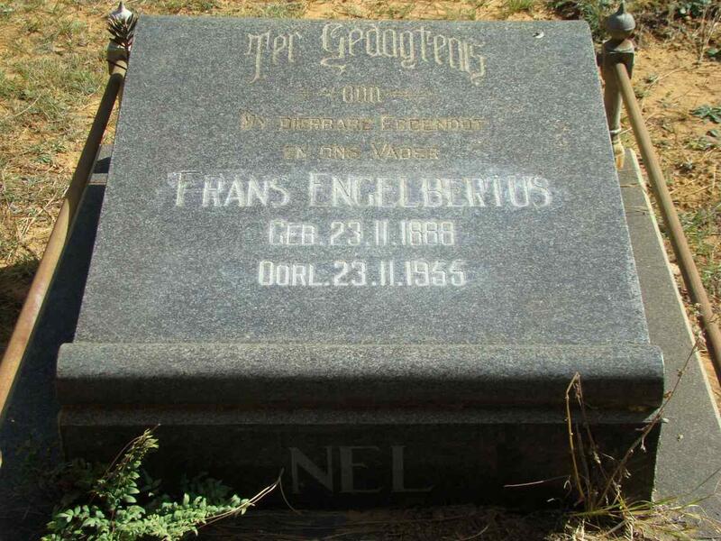 NEL Frans Engelbertus 1888-1955