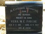 FOUCHE Vera M.E. 1915-1997